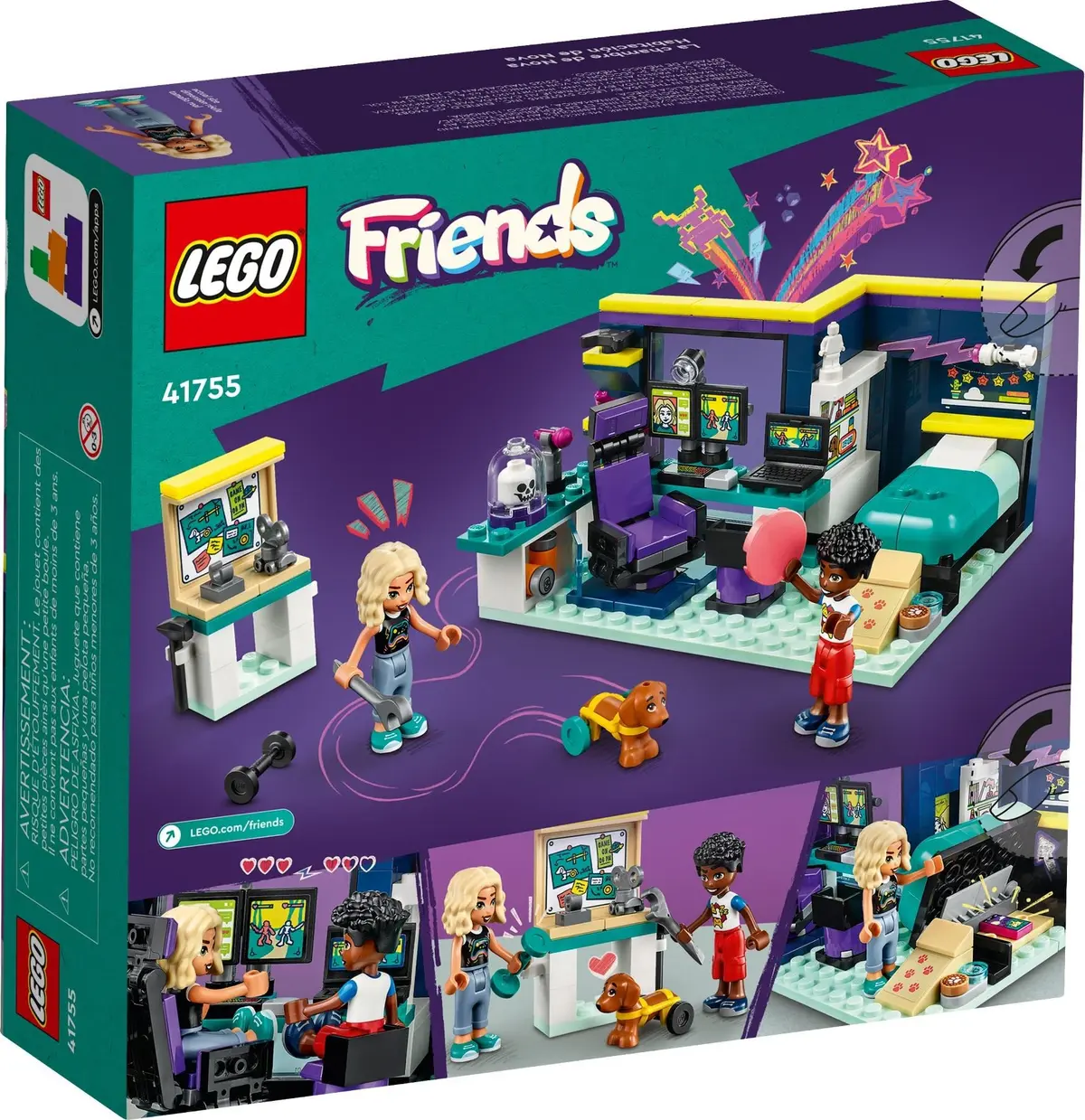LEGO Friends 41755 Nova's Room set, image 6
