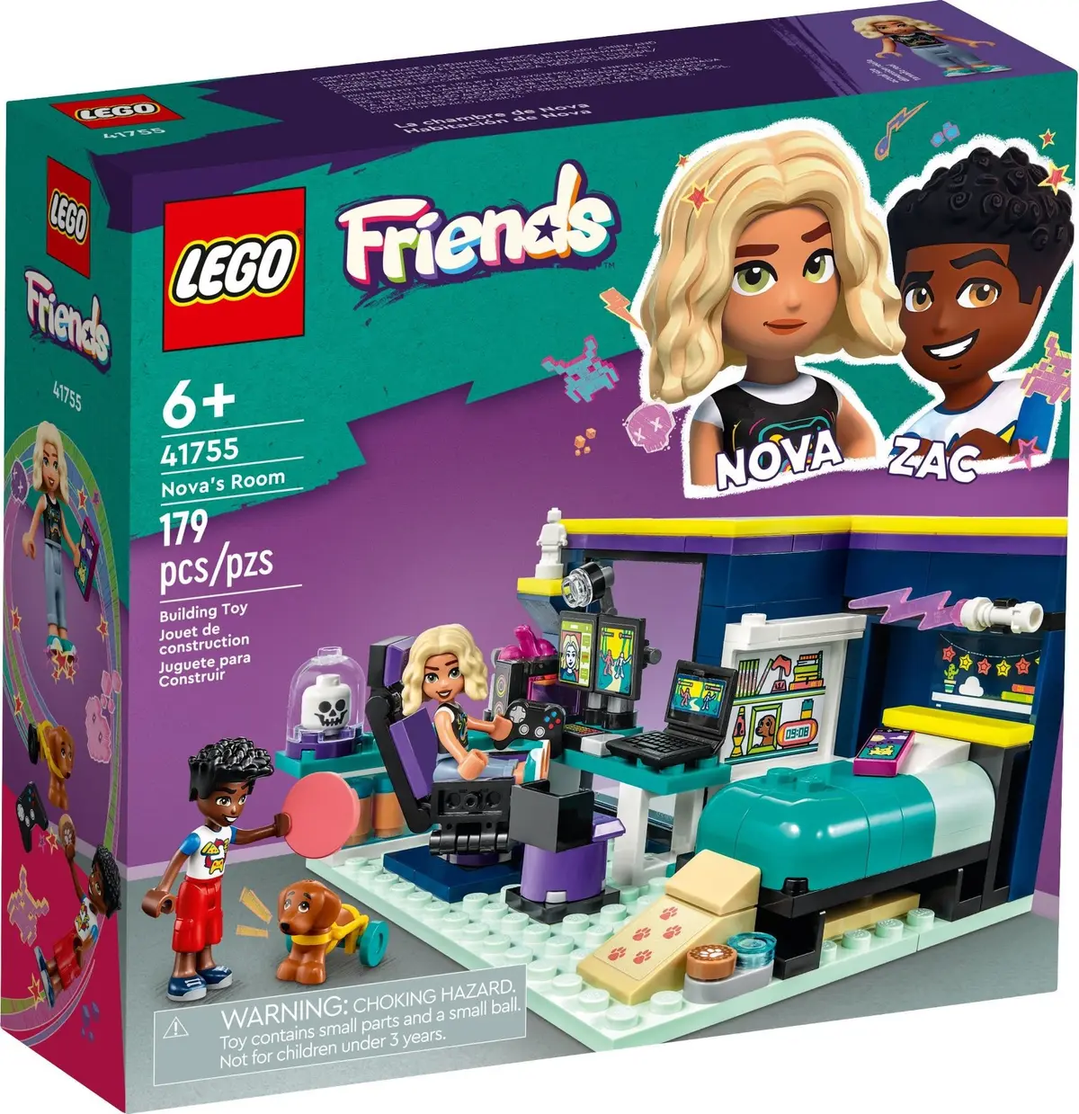LEGO Friends 41755 Nova's Room set, image 2