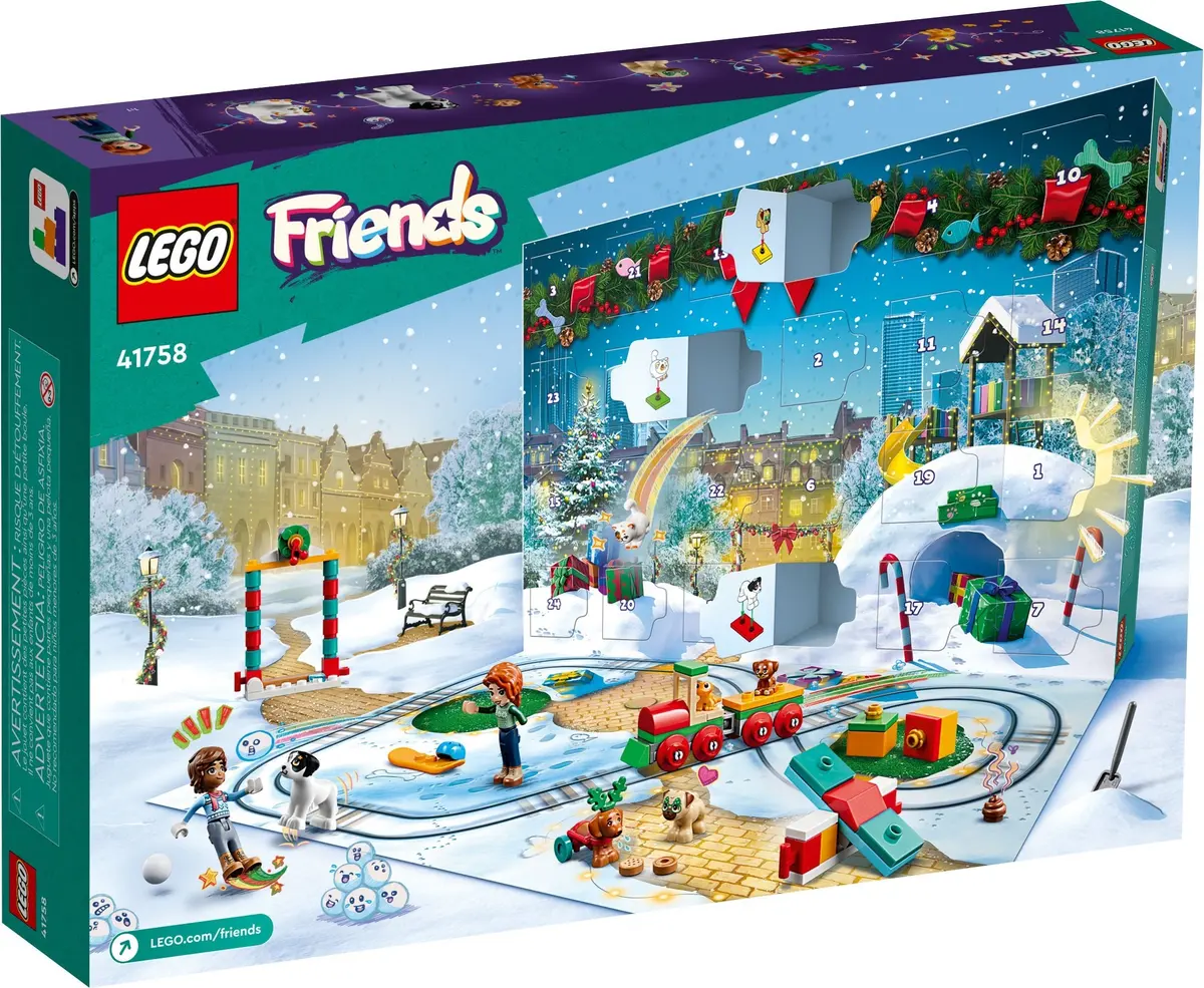 LEGO Friends 41758 LEGO Friends Advent Calendar 2023 set, image 3
