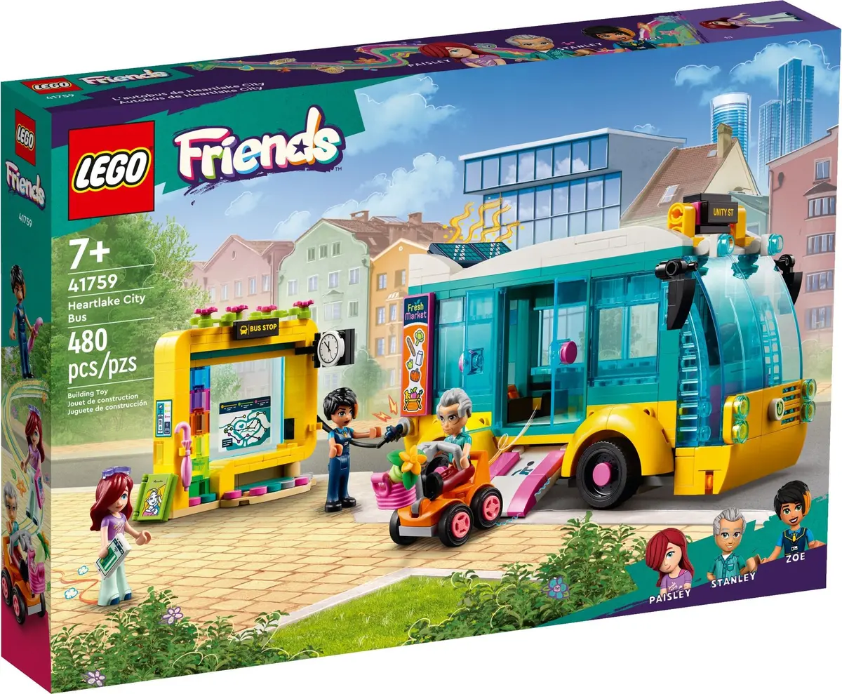 LEGO Friends 41759 Heartlake City Bus set, image 2