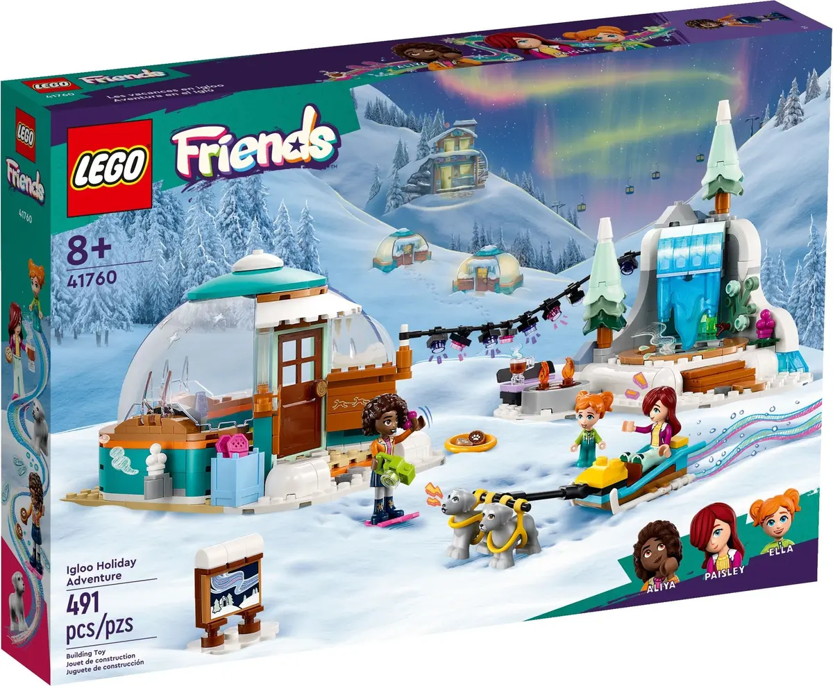 LEGO Friends 41760 Igloo Holiday Adventure set, image 2