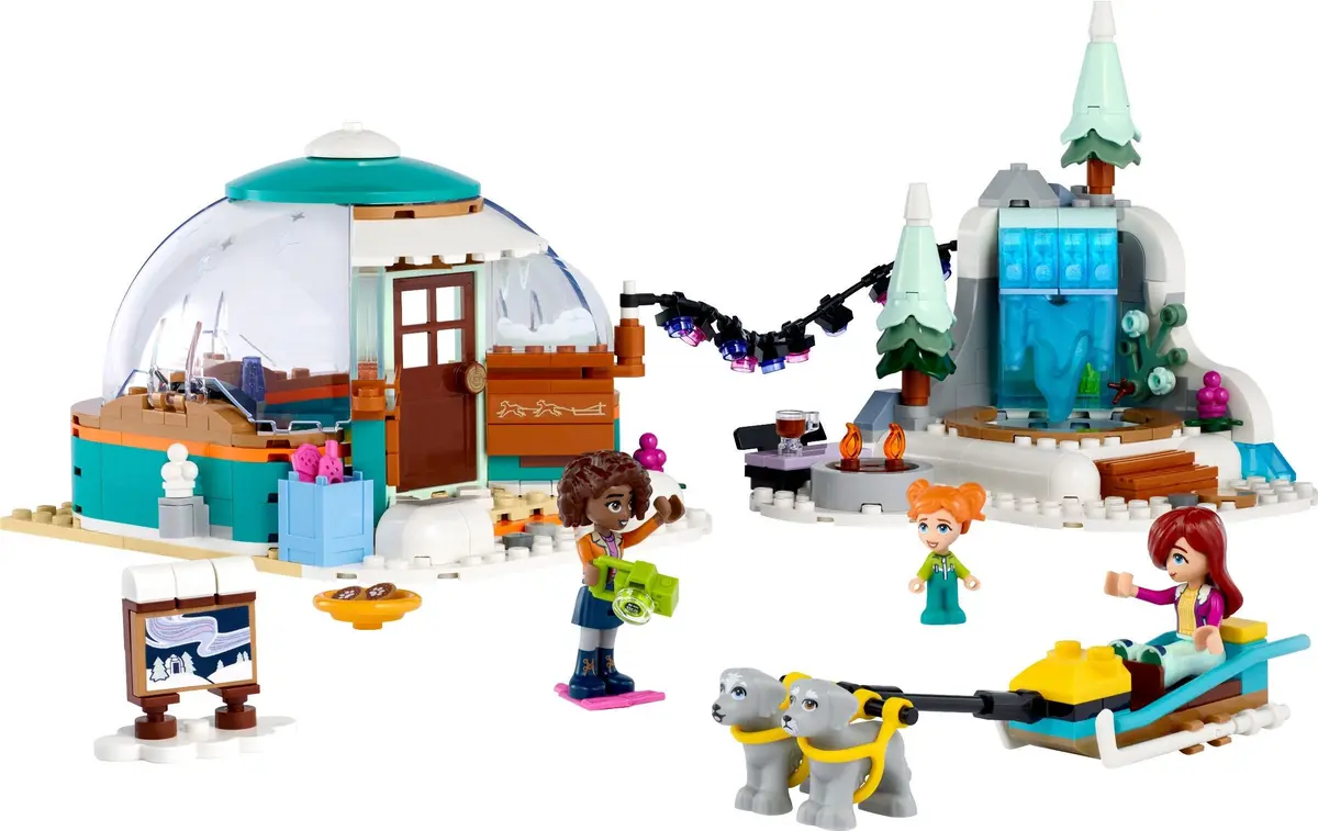 LEGO Friends 41760 Igloo Holiday Adventure set