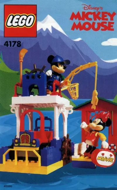 LEGO Mickey Mouse 4178 Mickey's Fishing Adventure set