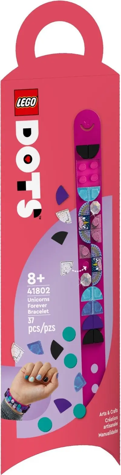 LEGO Dots 41802 Unicorns Forever Bracelet set, image 2