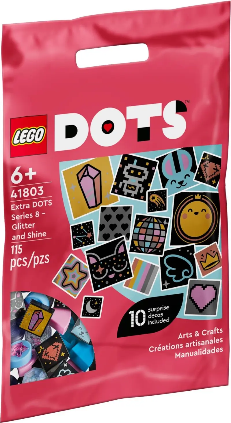 LEGO Dots 41803 Extra DOTS Series 8 - Glitter and Shine set, image 2