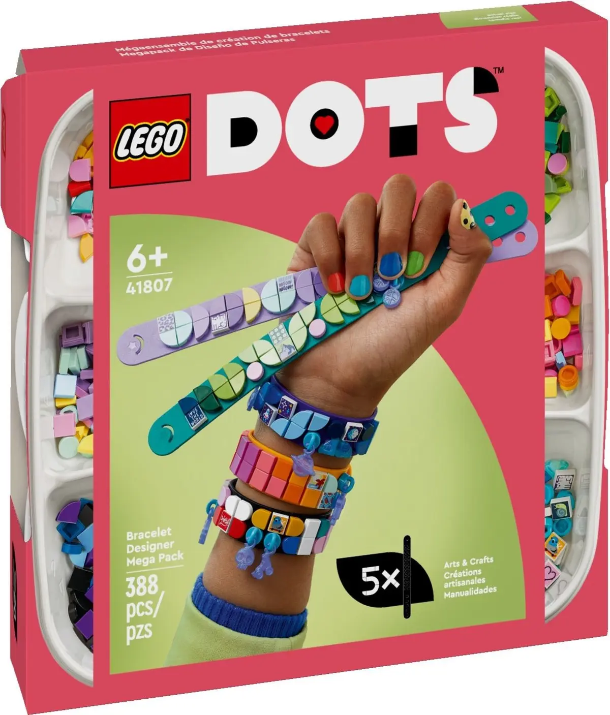 LEGO Dots 41807 Bracelet Designer Mega Pack set, image 2