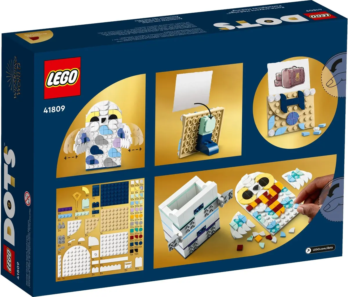 LEGO Dots 41809 Hedwig Pencil Holder set, image 8