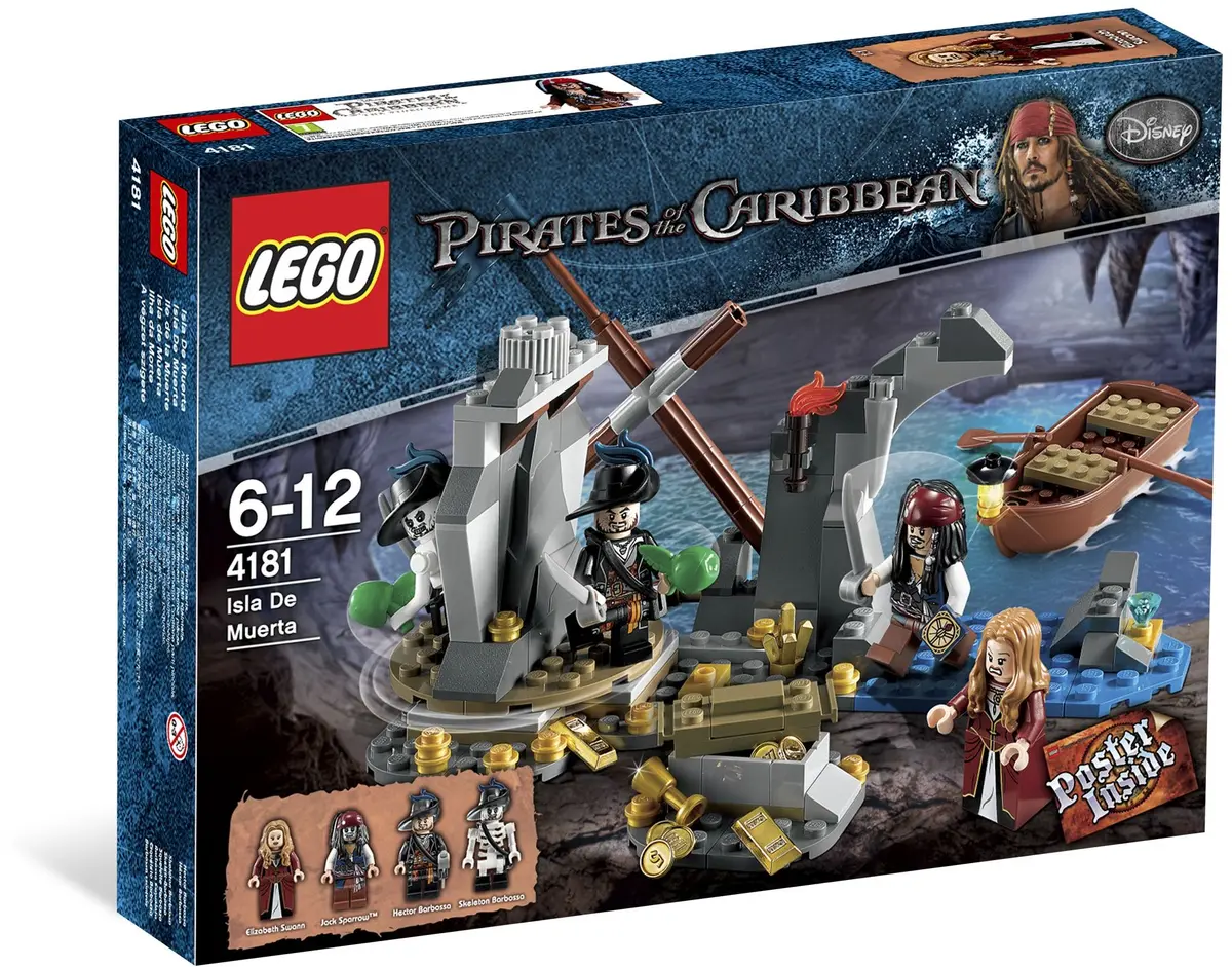 LEGO Pirates of the Caribbean 4181 Isla De Muerta set, image 9