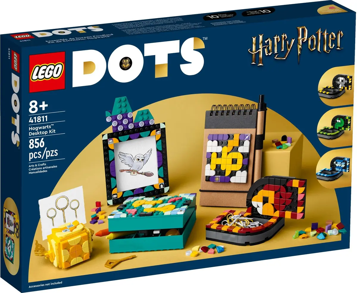 LEGO Dots 41811 Hogwarts Desktop Kit set, image 2