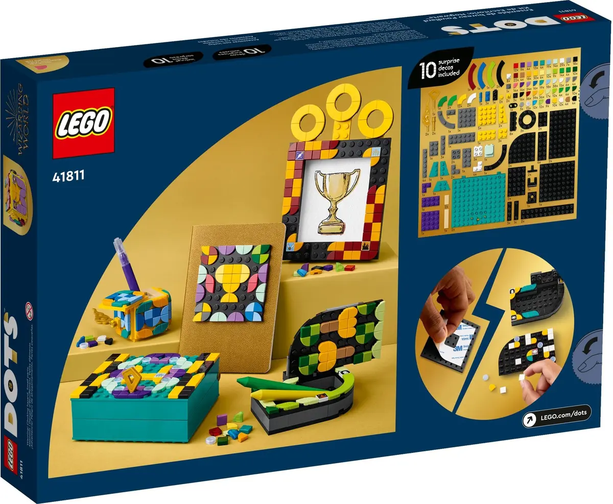 LEGO Dots 41811 Hogwarts Desktop Kit set, image 8