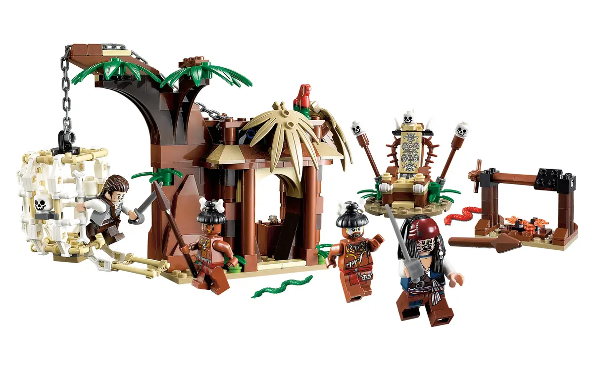 LEGO Pirates of the Caribbean 4182 The Cannibal Escape set, image 3