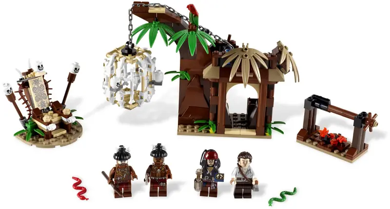 LEGO Pirates of the Caribbean 4182 The Cannibal Escape set