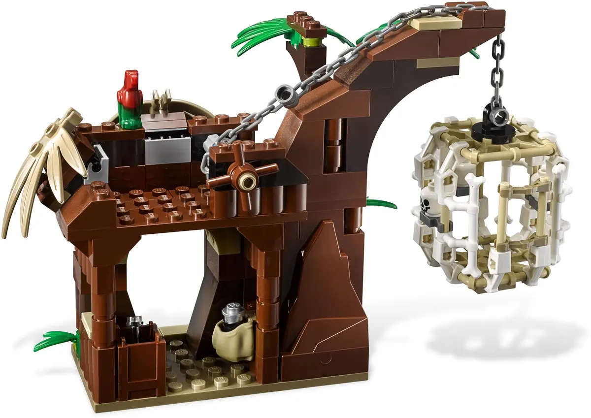 LEGO Pirates of the Caribbean 4182 The Cannibal Escape set, image 11