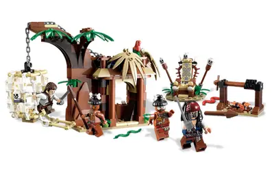 LEGO Pirates of the Caribbean 4182 The Cannibal Escape set, image 2