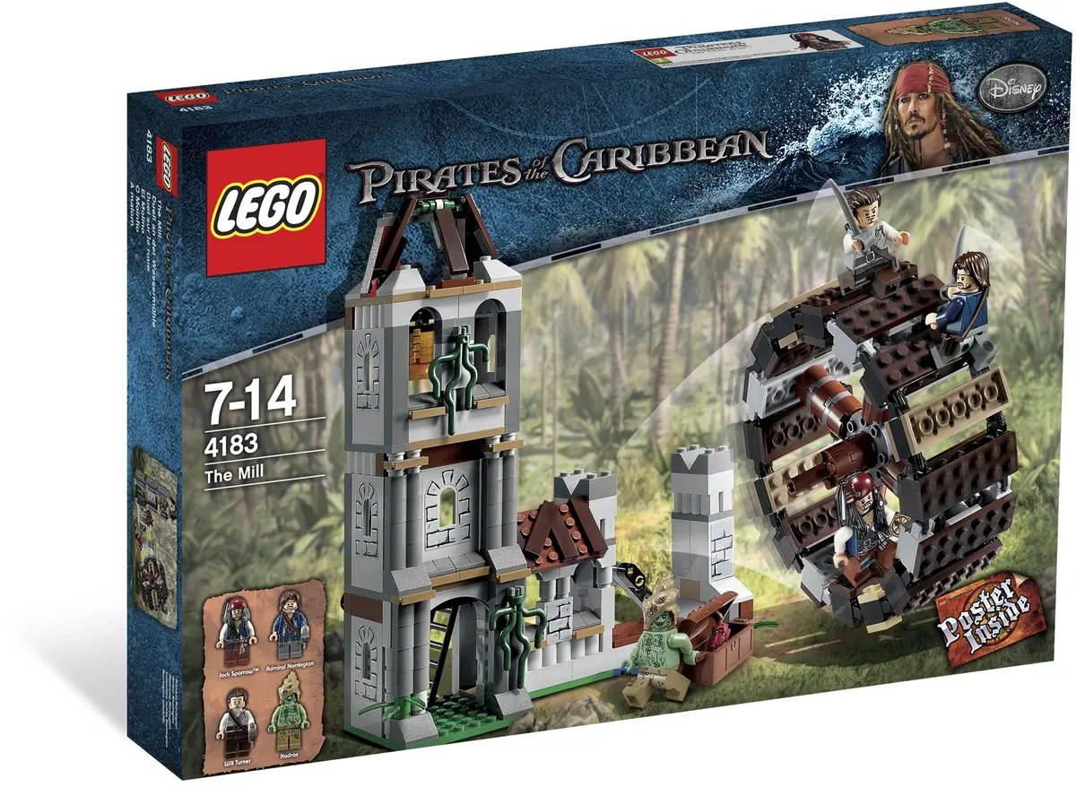 LEGO Pirates of the Caribbean 4183 The Mill set, image 9