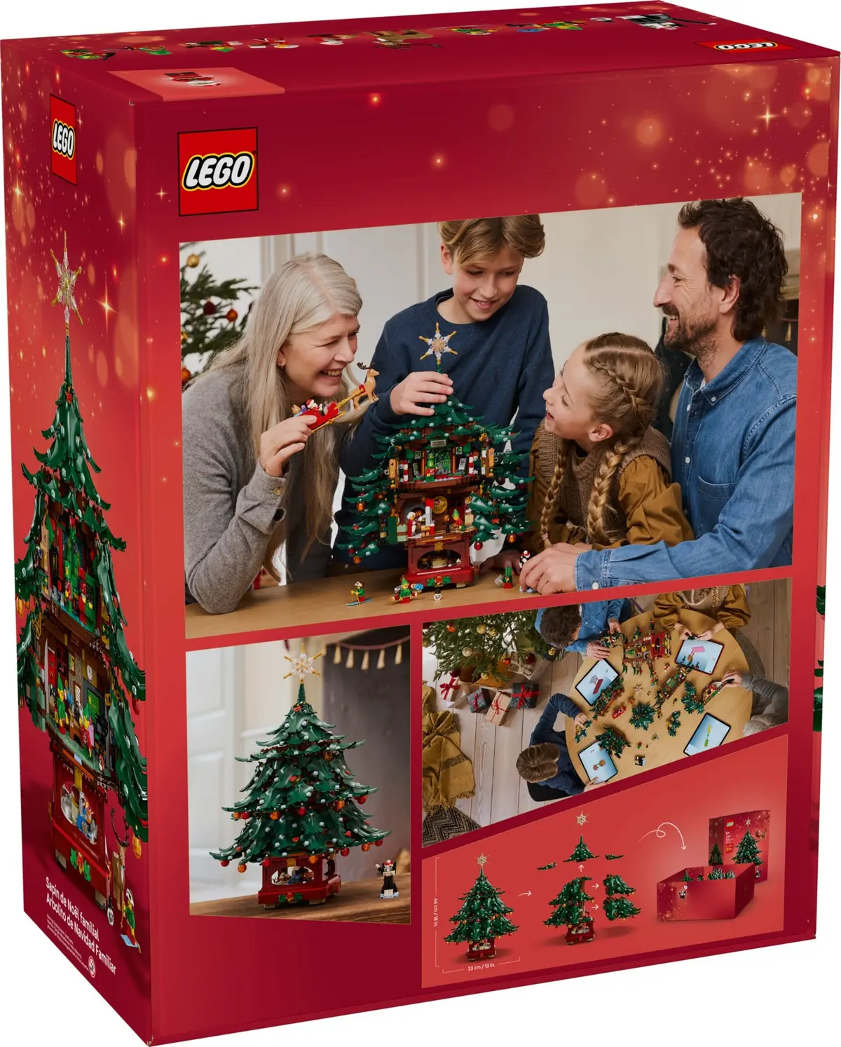 LEGO Seasonal 41843 Family Christmas Tree Decoration set, image 2