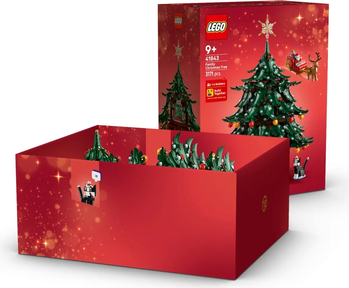 LEGO Seasonal 41843 Family Christmas Tree Decoration set, image 14