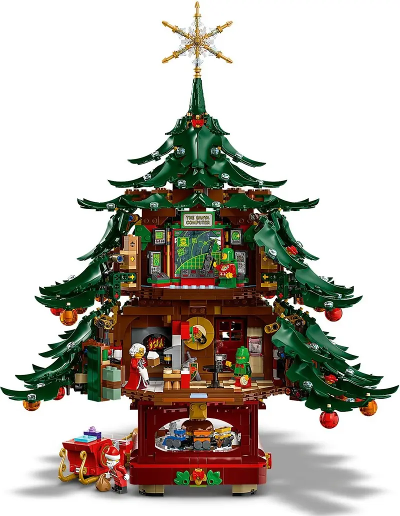 LEGO Seasonal 41843 Family Christmas Tree Decoration set, image 9