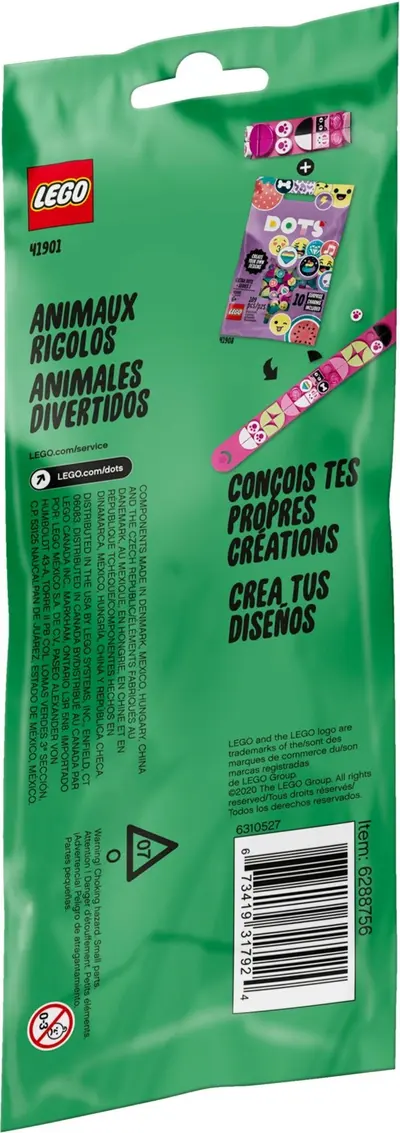LEGO Dots 41901 Funky Animals Bracelet set, image 3