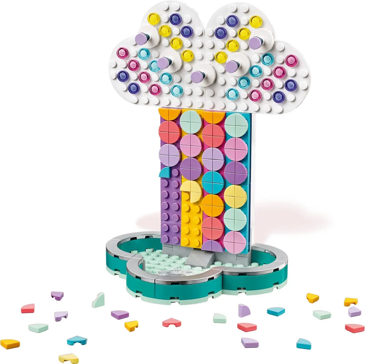 LEGO Dots 41905 Rainbow Jewellery Stand set, image 3