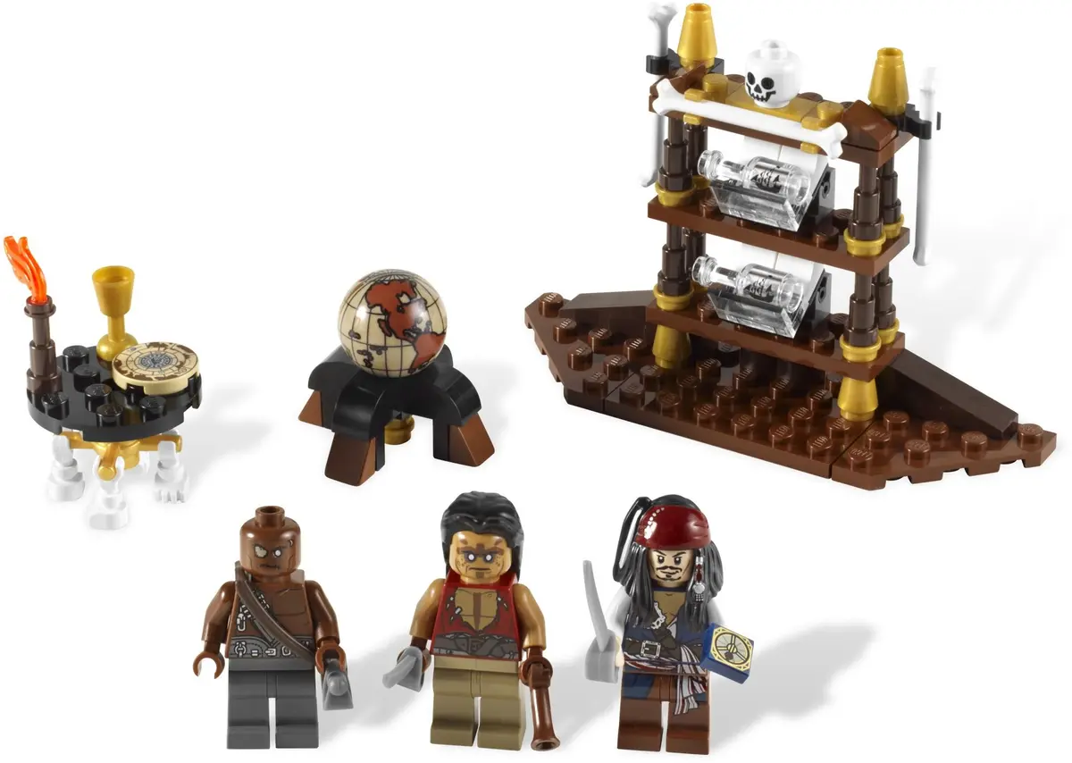 LEGO Pirates of the Caribbean 4191 Captain's Cabin set