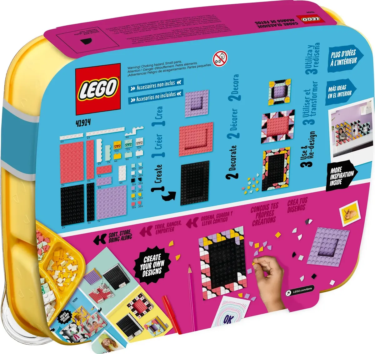 LEGO Dots 41914 Creative Picture Frames set, image 7