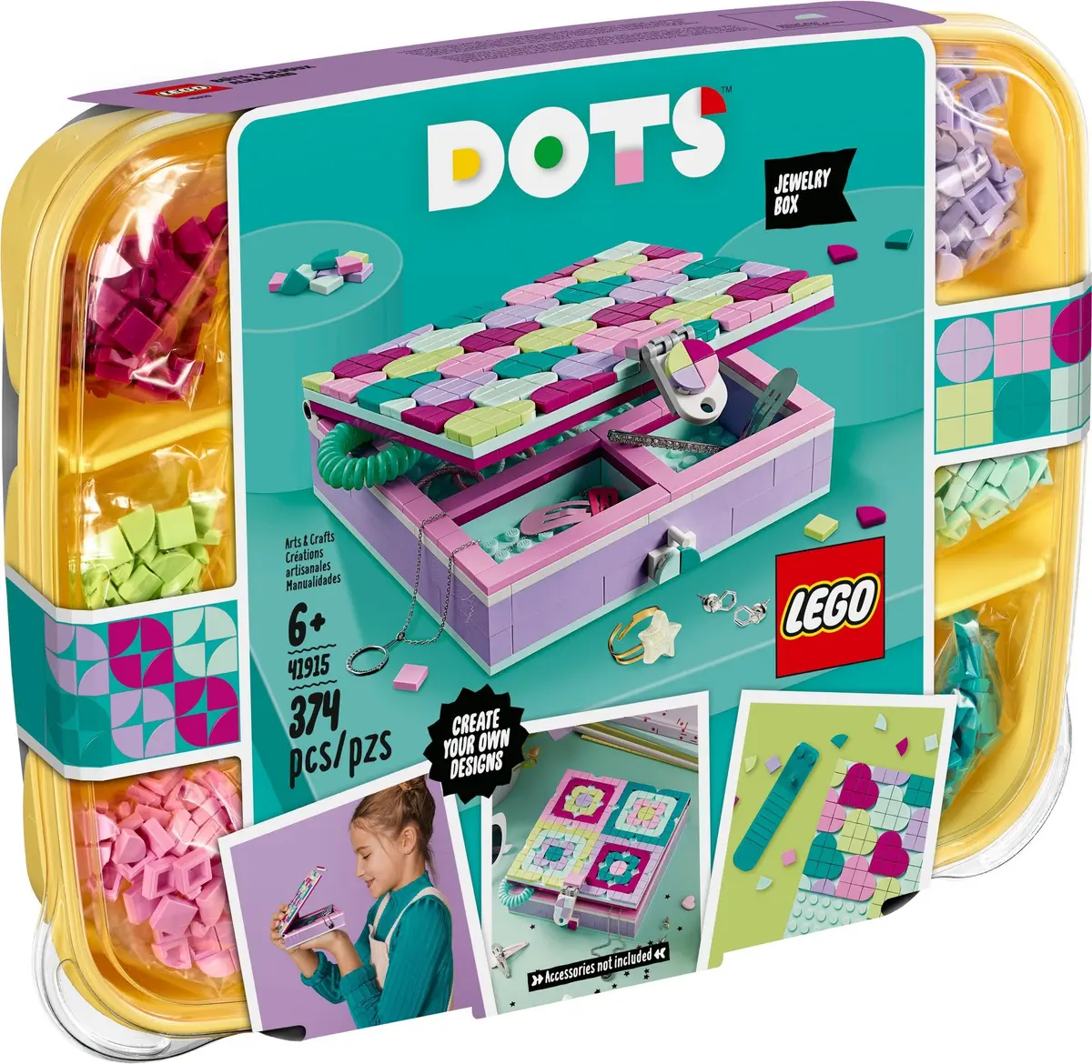 LEGO Dots 41915 Jewellery Box set, image 2