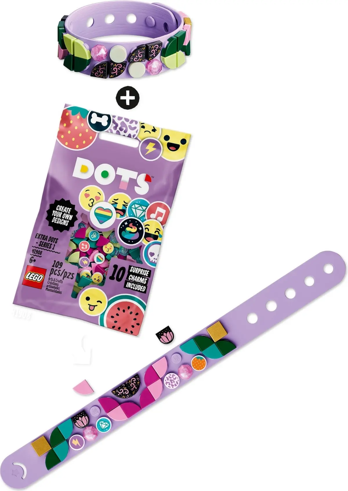 LEGO Dots 41917 Magic Forest Bracelet set, image 5