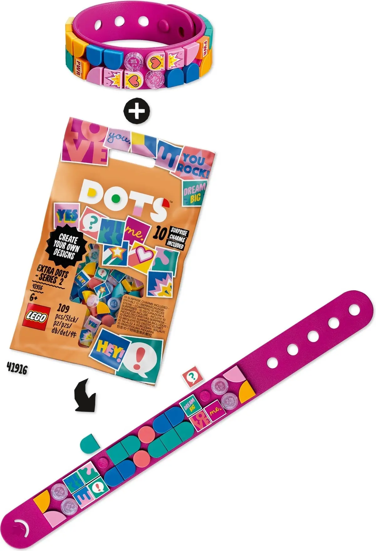 LEGO Dots 41919 Power Bracelet set, image 5