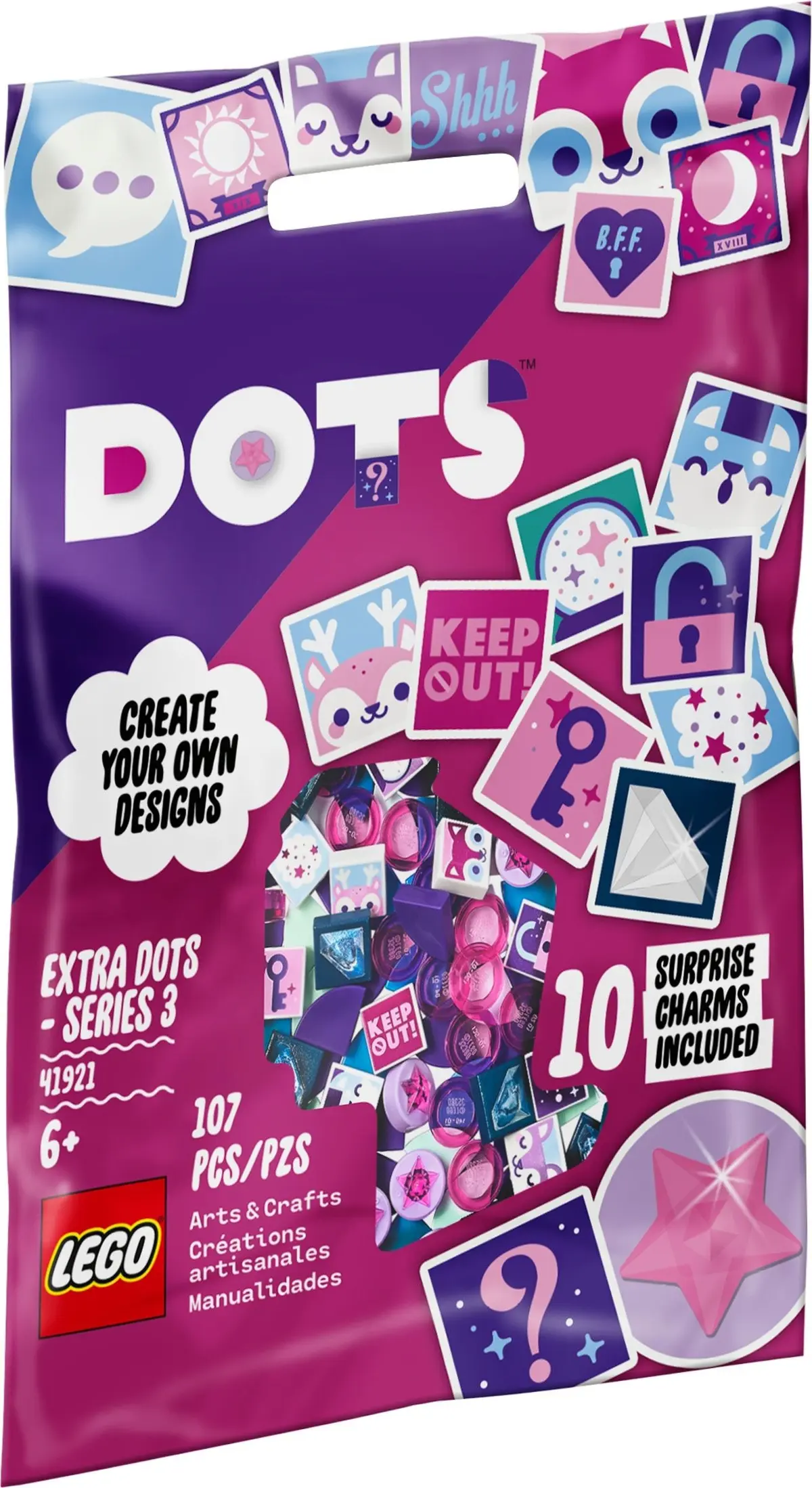 LEGO Dots 41921 Extra DOTS - Series 3 set, image 2