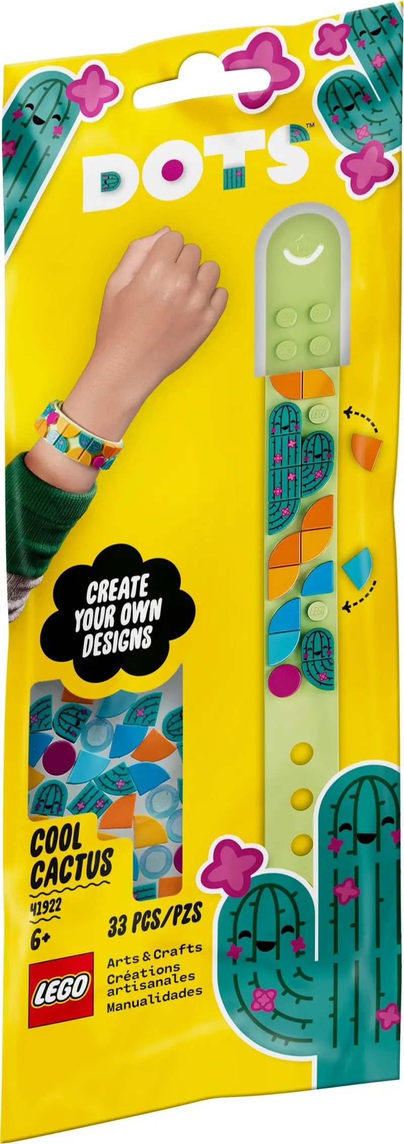 LEGO Dots 41922 Cool Cactus Bracelet set, image 2