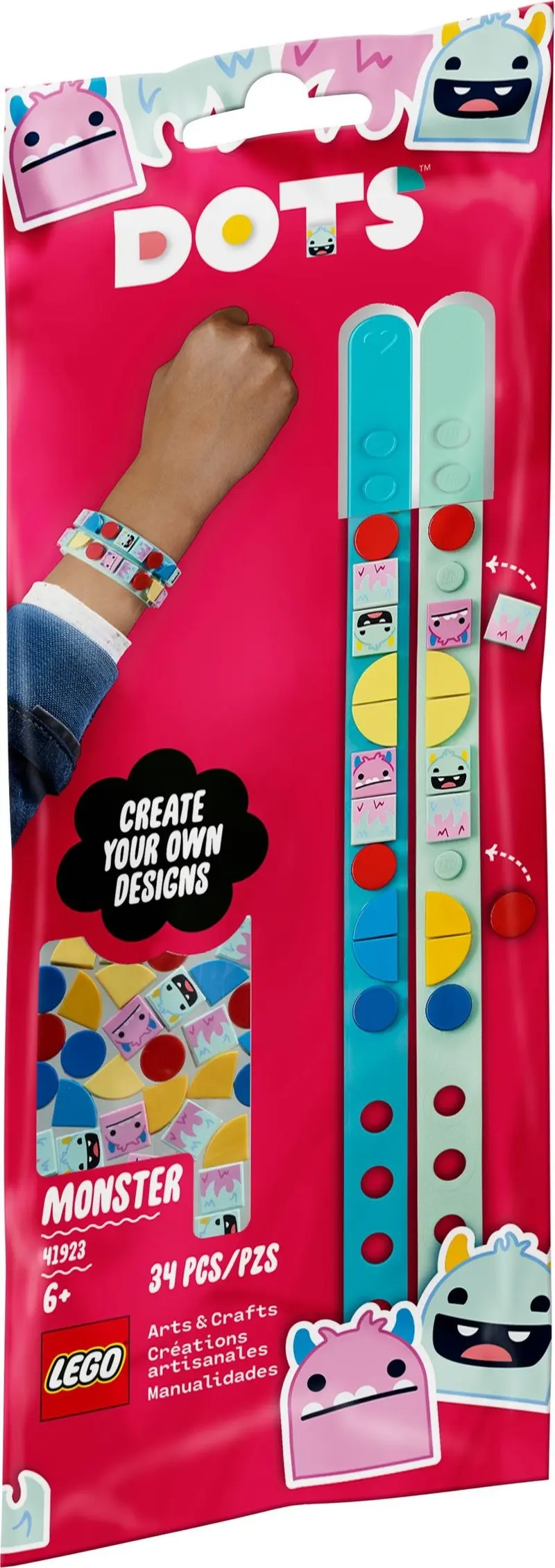 LEGO Dots 41923 Monster Bracelets set, image 2