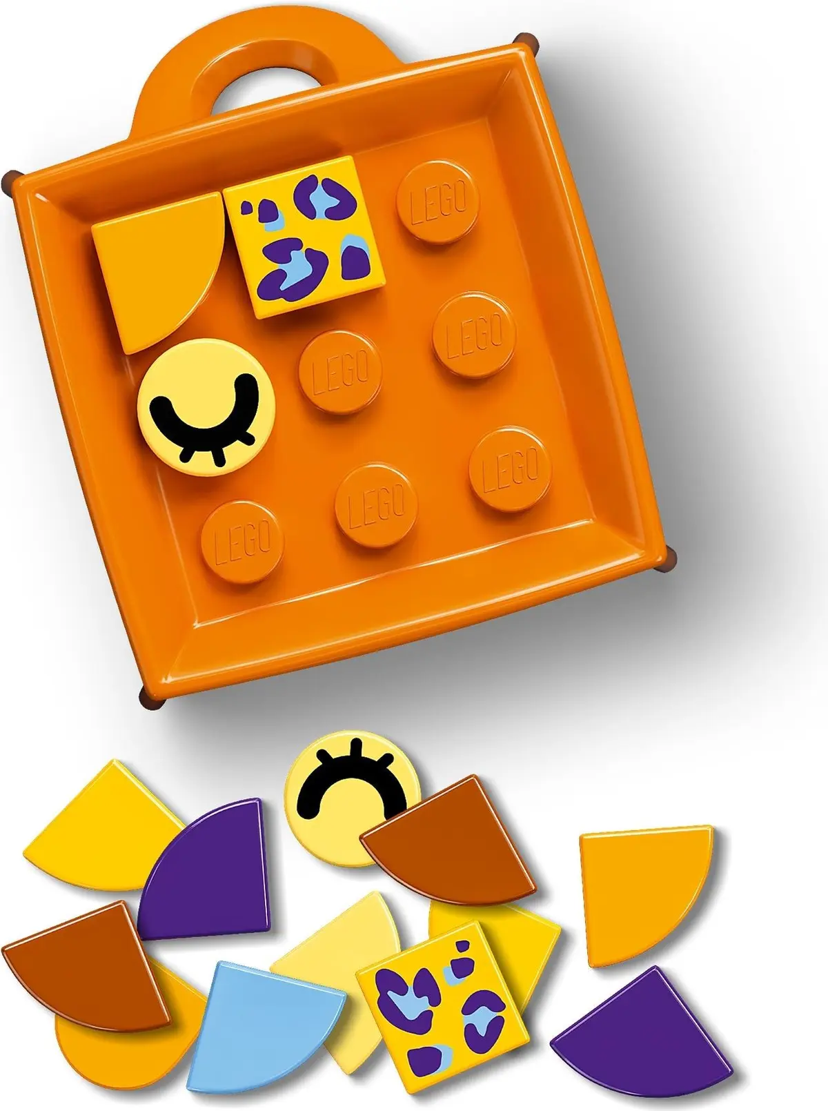 LEGO Dots 41929 Bag Tag Leopard set, image 6