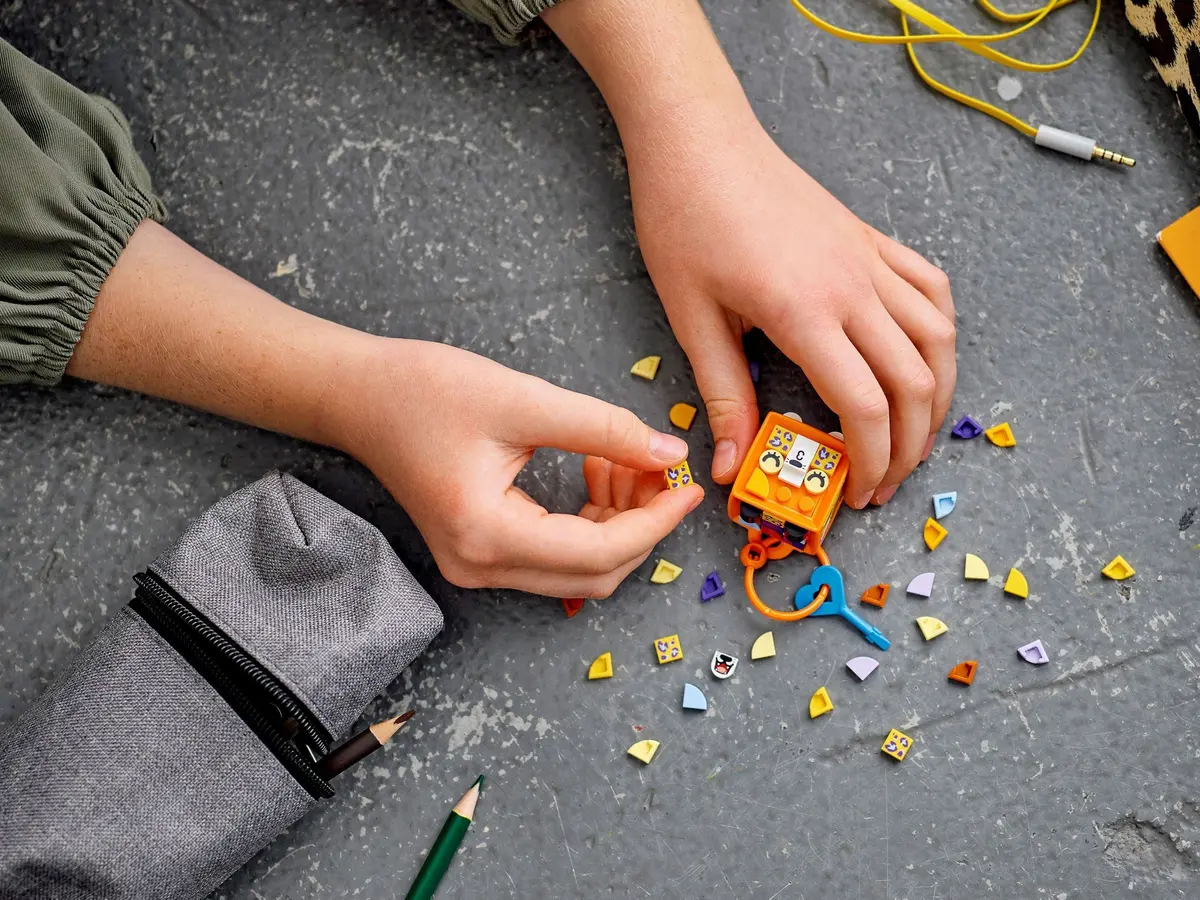 LEGO Dots 41929 Bag Tag Leopard set, image 9