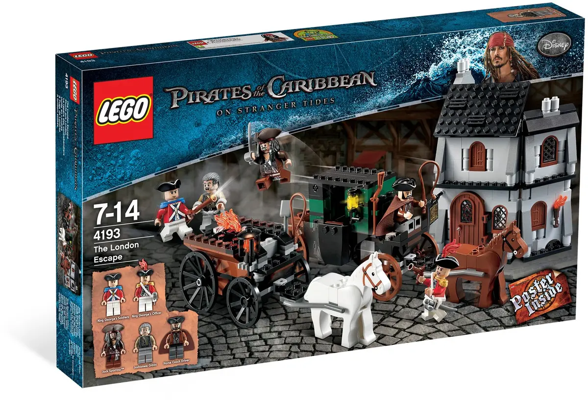 LEGO Pirates of the Caribbean 4193 The London Escape set, image 9