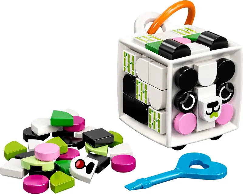 LEGO Dots 41930 Bag Tag Panda set