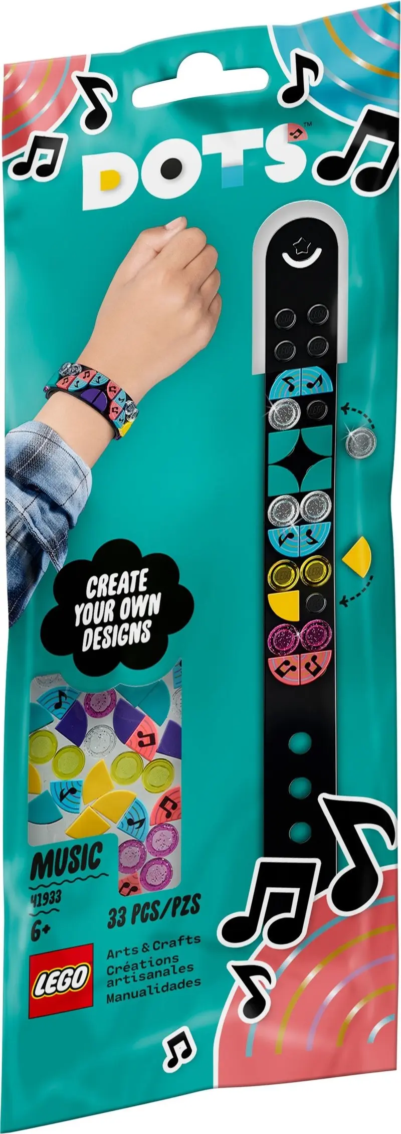 LEGO Dots 41933 Music Bracelet set, image 2