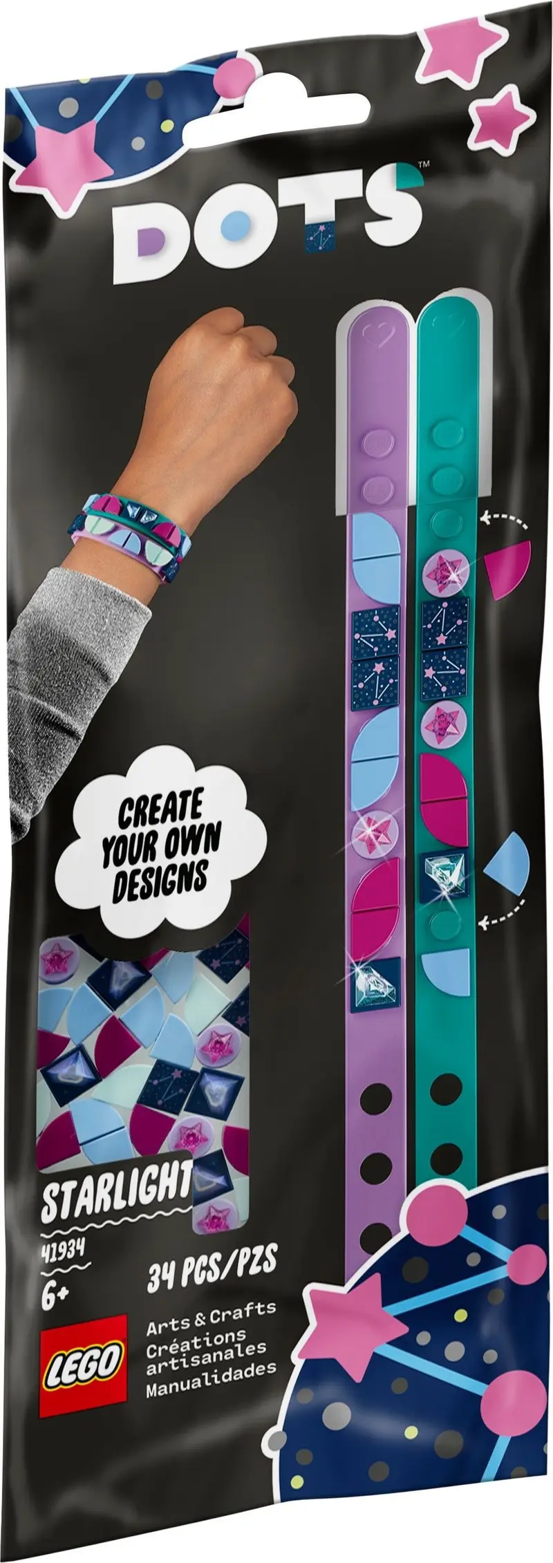 LEGO Dots 41934 Starlight Bracelets set, image 2