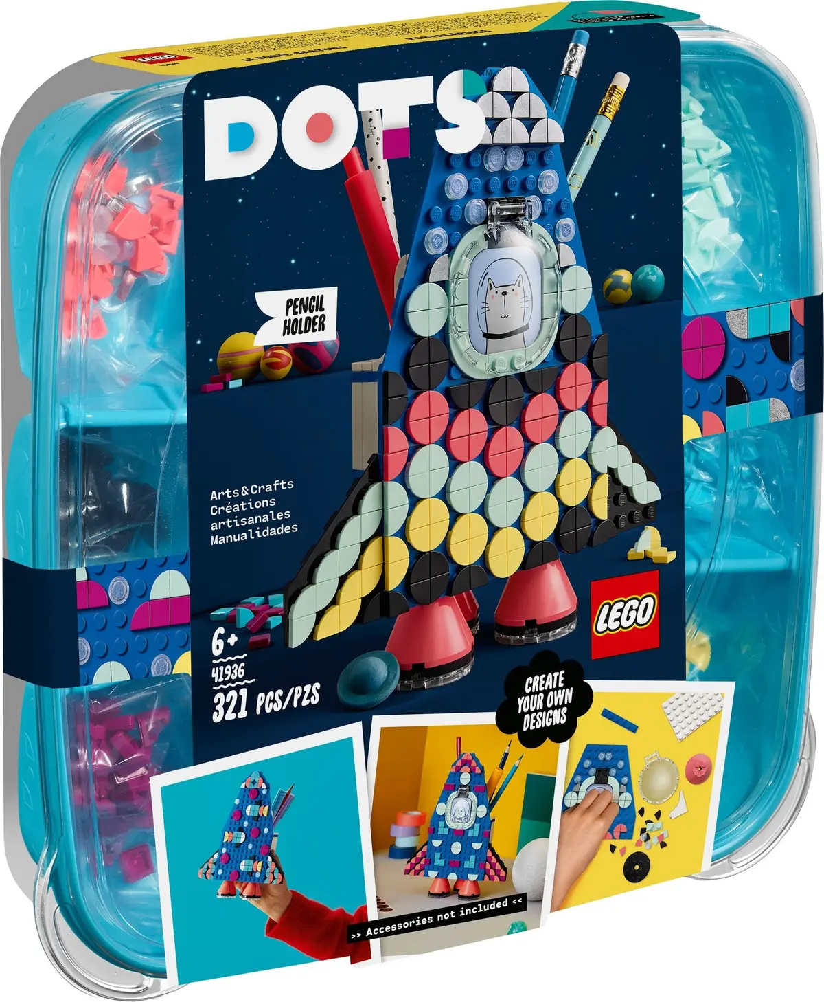 LEGO Dots 41936 Pencil Holder set, image 2