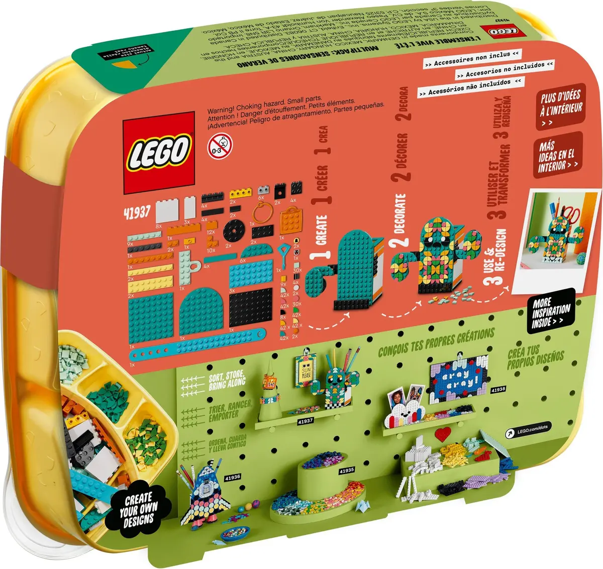 LEGO Dots 41937 Multi Pack - Summer Vibes set, image 11