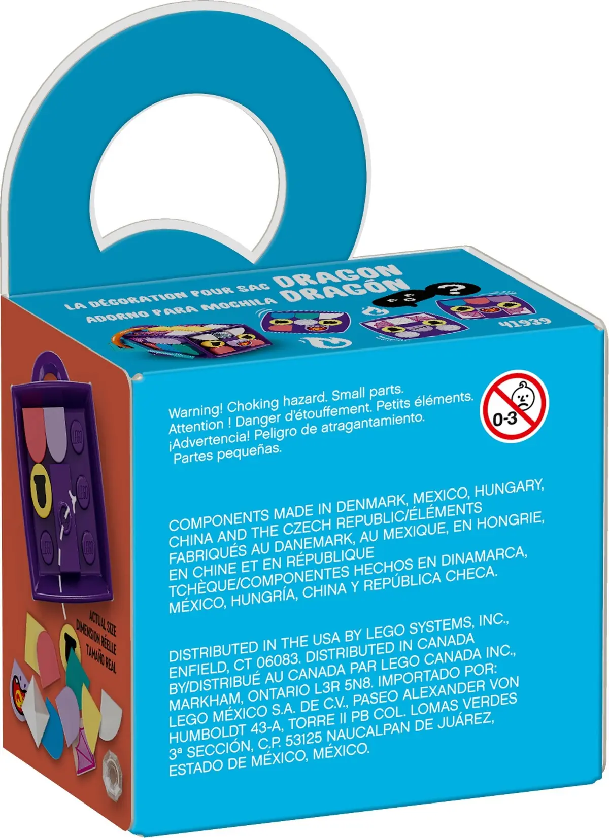 LEGO Dots 41939 Bag Tag Dragon set, image 10