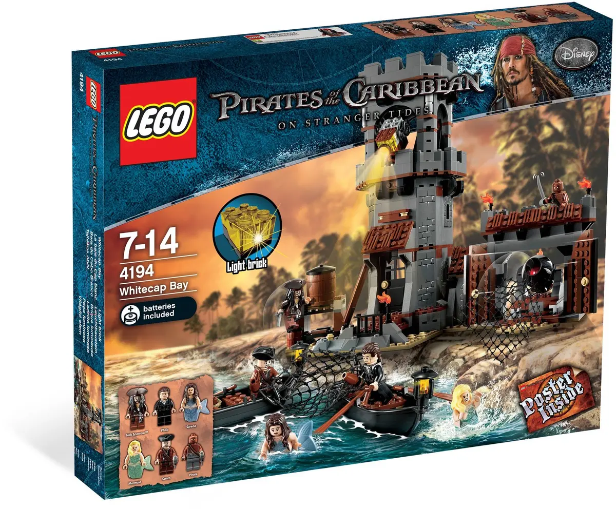 LEGO Pirates of the Caribbean 4194 Whitecap Bay set, image 9