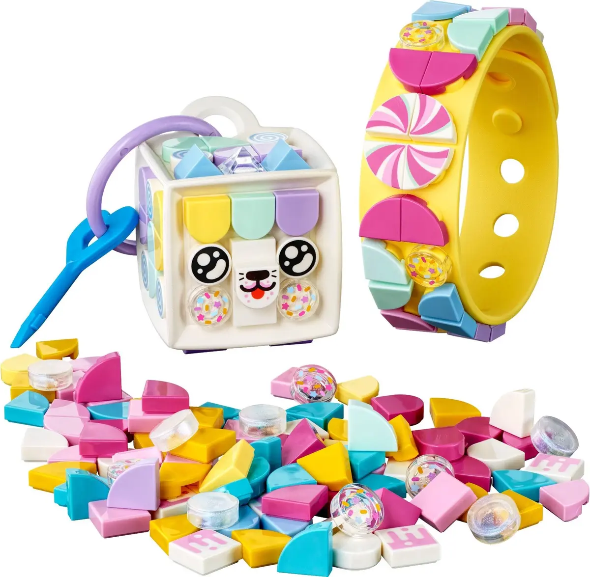 LEGO Dots 41944 Candy Kitty Bracelet & Bag Tag set