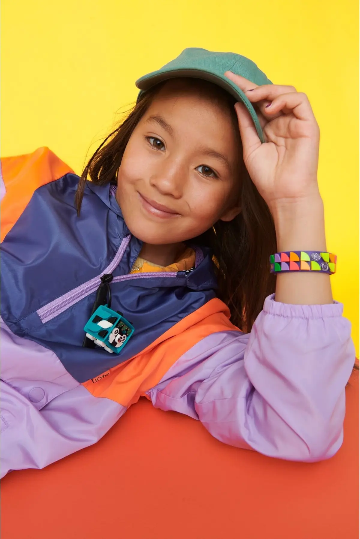 LEGO Dots 41945 Neon Tiger Bracelet & Bag Tag set, image 7