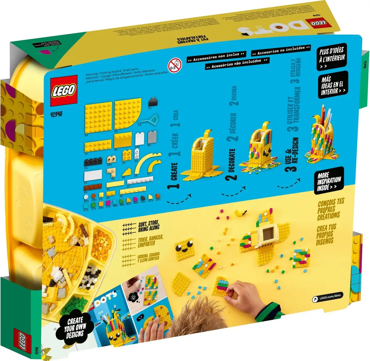 LEGO Dots 41948 Cute Banana Pen Holder set, image 7