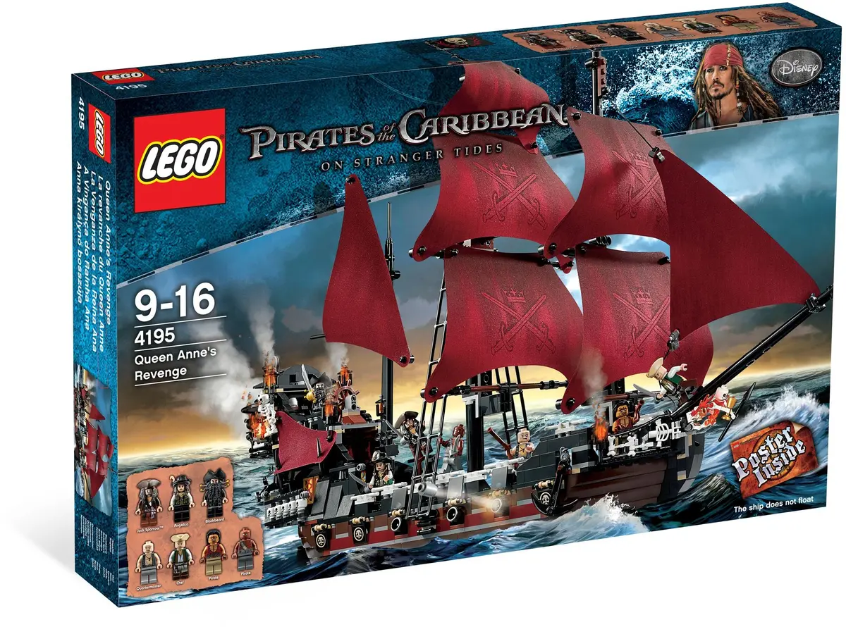 LEGO Pirates of the Caribbean 4195 Queen Anne's Revenge set, image 10