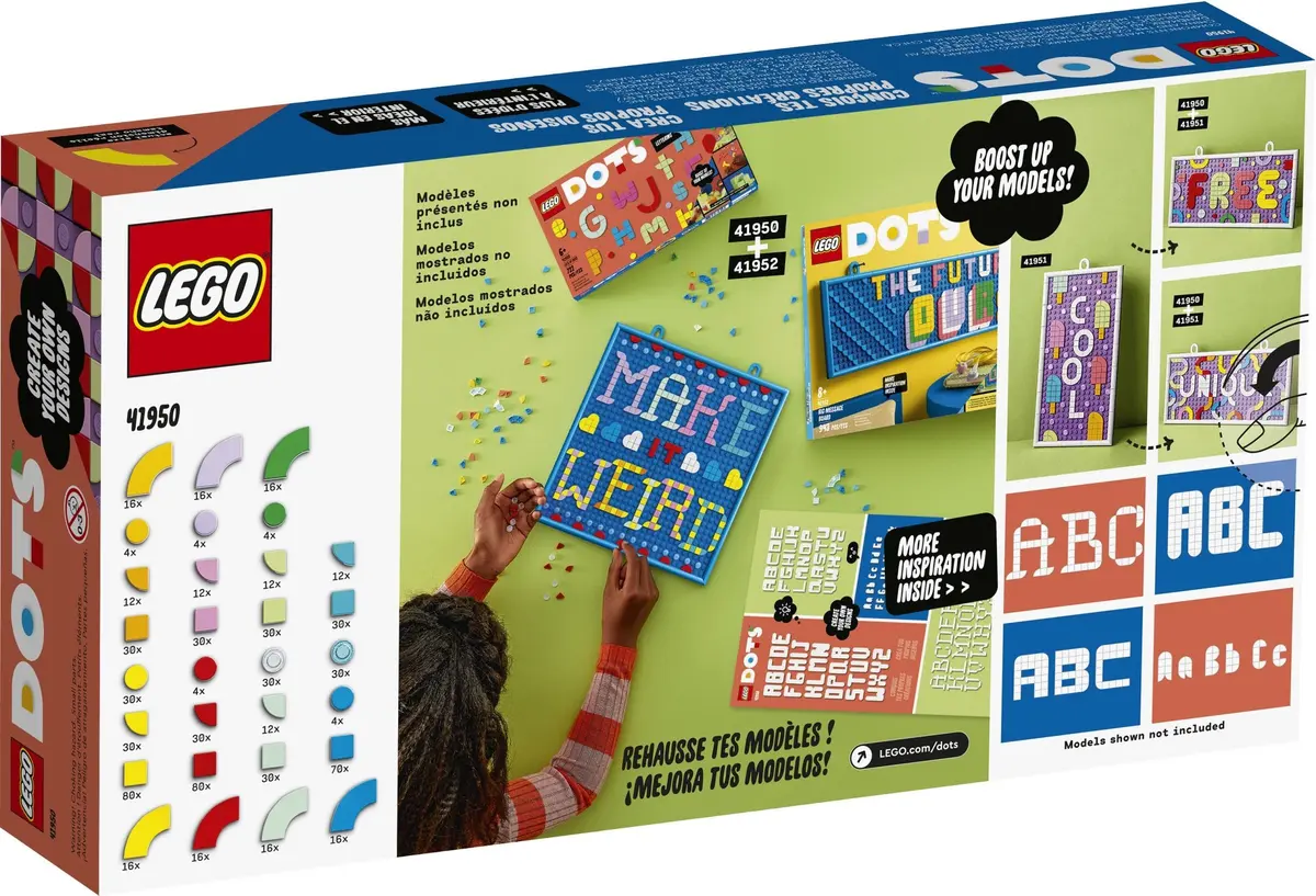LEGO Dots 41950 Lots of DOTS - Lettering set, image 3