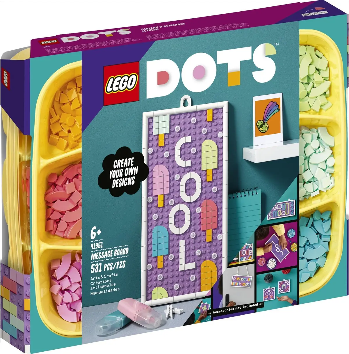 LEGO Dots 41951 Message Board set, image 2