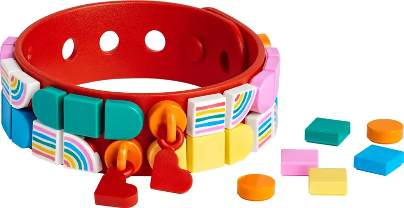 LEGO Dots 41953 Rainbow Bracelet with Charms set