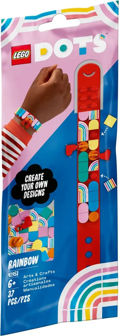 LEGO Dots 41953 Rainbow Bracelet with Charms set, image 2
